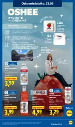 Gazetka promocyjna Lidl - Gazetka ważna od 22.06 do 24.06 - Gazetka - ważna od 24.06 do 24.06.2026 - strona 71 - produkty: Napój izotoniczny, Oshee, Baton, Woda, Napój