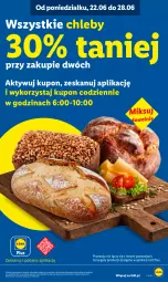Gazetka promocyjna Lidl - Gazetka ważna od 22.06 do 24.06 - Gazetka - ważna od 24.06 do 24.06.2026 - strona 9 - produkty: Chleb
