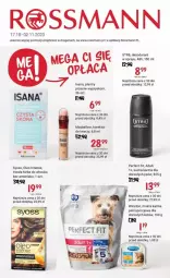 Gazetka promocyjna Rossmann - Gazetka - ważna od 02.11 do 02.11.2023 - strona 1 - produkty: Mokra karma, Por, Gin, Bell, Dezodorant, Str8, Maybelline, Winston, Syoss, Isana, Oleo, Sucha karma, Farba do włosów, Fa