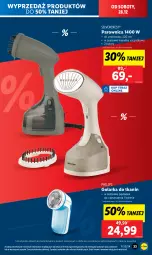 Gazetka promocyjna Lidl - GAZETKA - Gazetka - ważna od 28.12 do 28.12.2024 - strona 35 - produkty: Silvercrest, Philips, Golarka, Parownica