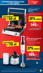 Gazetka promocyjna Lidl - GAZETKA - Gazetka - ważna od 28.12 do 28.12.2024 - strona 43 - produkty: Silvercrest, Sok, Blender ręczny, Blender, Grill kontaktowy, Rozdrabniacz, Pojemnik, Bosch, Grill