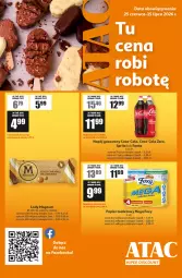 Gazetka promocyjna Auchan - Gazetka ATAC Hiper Discount - Gazetka - ważna od 15.07 do 15.07.2026 - strona 1 - produkty: Papier, O nas, Coca-Cola, Papier toaletowy, Lody, Napój gazowany, Foxy, Fanta, Sprite, Napój, Fa
