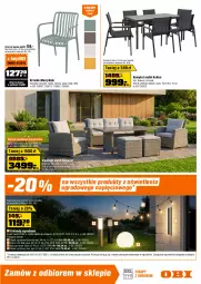 Gazetka promocyjna Obi - Gazetka OBI - Gazetka - ważna od 28.07 do 28.07.2026 - strona 13 - produkty: Puf, Inka, Termometr, Stolik, Słupek, Stół, Sofa, Markiza, Girlanda, Krzesło, Fotel, Grill, Avent, Ogród, Grill gazowy, Fa
