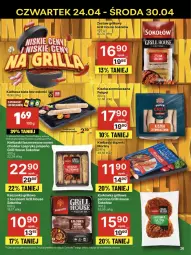 Gazetka promocyjna Delikatesy Centrum - Franczyza DC17 Czwartek - Gazetka - ważna od 30.04 do 30.04.2025 - strona 26 - produkty: Cheddar, Ser, Rum, Dron, Kaszanka, Bosch, Grill, Kasza, Fa