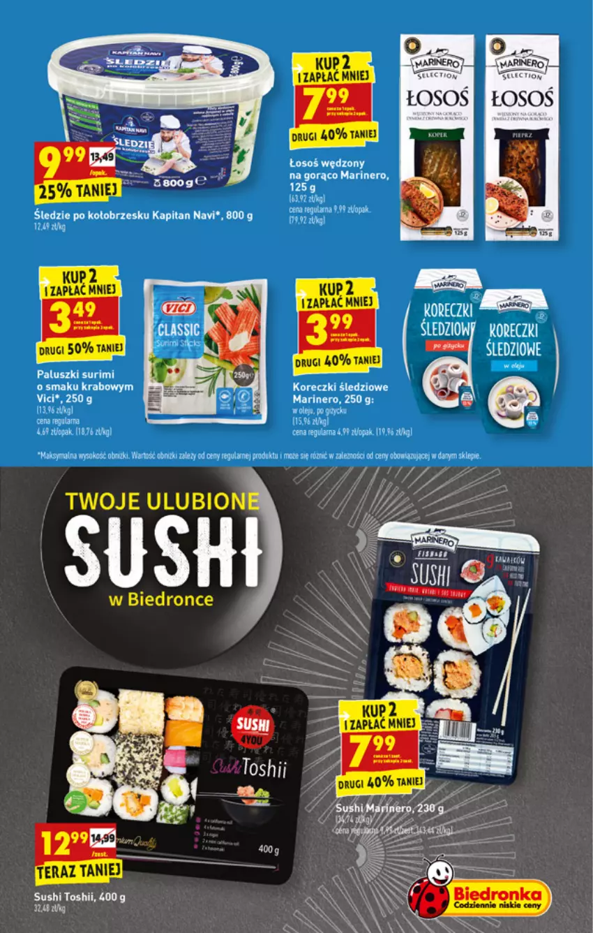 Gazetka promocyjna Biedronka - W tym tygodniu - ważna 27.09 do 02.10.2021 - strona 23 - produkty: Olej, Surimi, Sushi