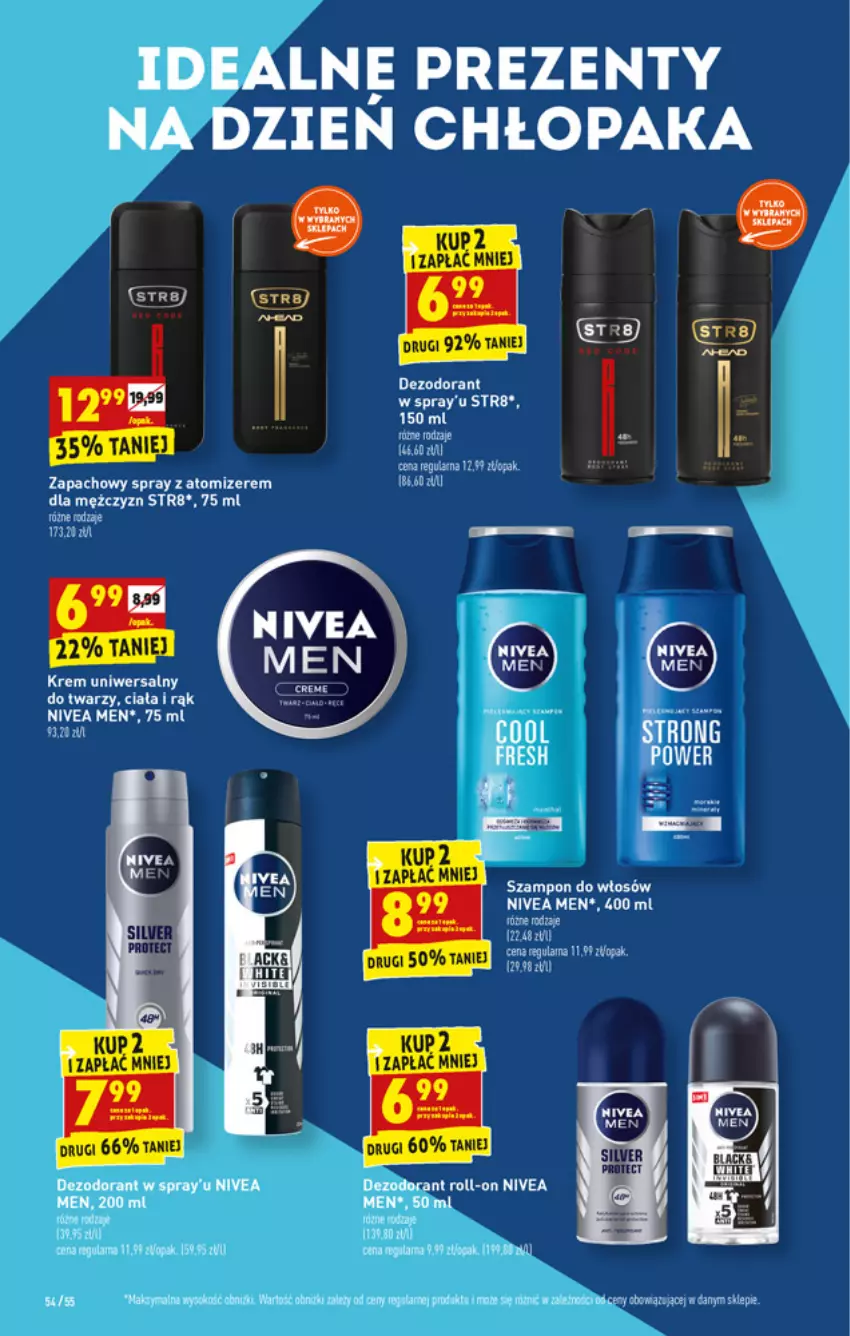 Gazetka promocyjna Biedronka - W tym tygodniu - ważna 27.09 do 02.10.2021 - strona 54 - produkty: Dezodorant, Fa, Gala, Krem uniwersalny, Nivea, Nivea Men, Sok