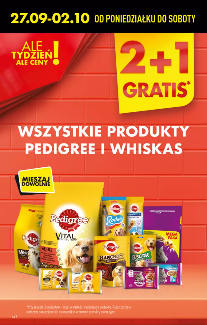 Gazetka promocyjna Biedronka - W tym tygodniu - ważna 27.09 do 02.10.2021 - strona 6 - produkty: Pedigree, Por, Whiskas