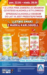 Gazetka promocyjna Aldi - Festiwal piwa w super cenach 🍻 - Gazetka - ważna od 28.04 do 28.04.2024 - strona 6 - produkty: Piwa, Piwo, Karlsquell, Por, Gra, O nas, Radler, Biuro, Arbuz, Mango