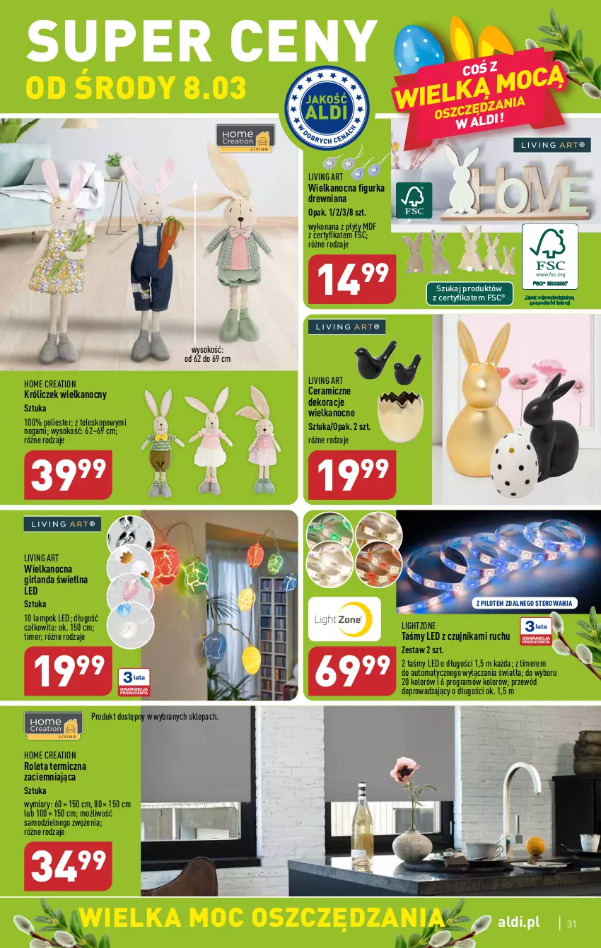 Gazetka promocyjna Aldi - Pełny katalog - ważna 06.03 do 11.03.2023 - strona 31 - produkty: Girlanda, Gra, Przewód, Roleta, Sok, Teleskop