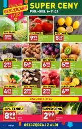 Gazetka promocyjna Aldi - Pełny katalog - Gazetka - ważna od 11.03 do 11.03.2023 - strona 2 - produkty: Kalafior, Czosnek, Cytryny, Ananas, Kiwi, Ziemniaki, Koper włoski, Pomidory, Jabłka