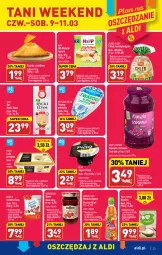 Gazetka promocyjna Aldi - Pełny katalog - Gazetka - ważna od 11.03 do 11.03.2023 - strona 23 - produkty: HiPP, Rycki Edam, Ser, Ryż, Gra, Twaróg, Mleczna Rzeka, Jogurt, Ksylitol, Dżem, Lody, Edam, Twaróg półtłusty, Owoce, Kubuś, Chleb, Woda, Olma, Kinder, Fa