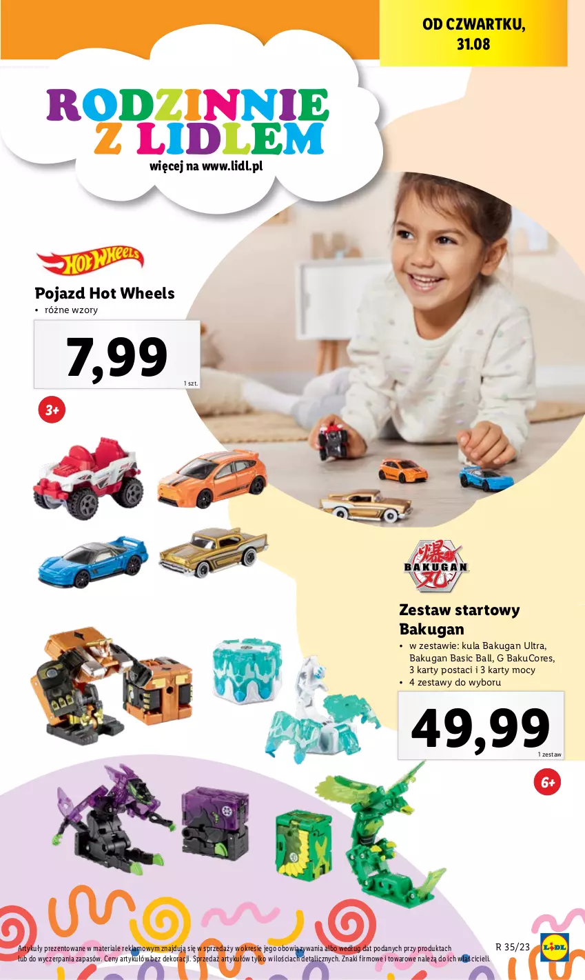 Gazetka promocyjna Lidl - GAZETKA - ważna 28.08 do 02.09.2023 - strona 35 - produkty: Hot Wheels, Pojazd