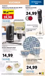 Gazetka promocyjna Lidl - GAZETKA - Gazetka - ważna od 02.09 do 02.09.2023 - strona 31 - produkty: Młynek do kawy, Por, Kuchnia, Młynek, Mieszadło, Talerz, Fa