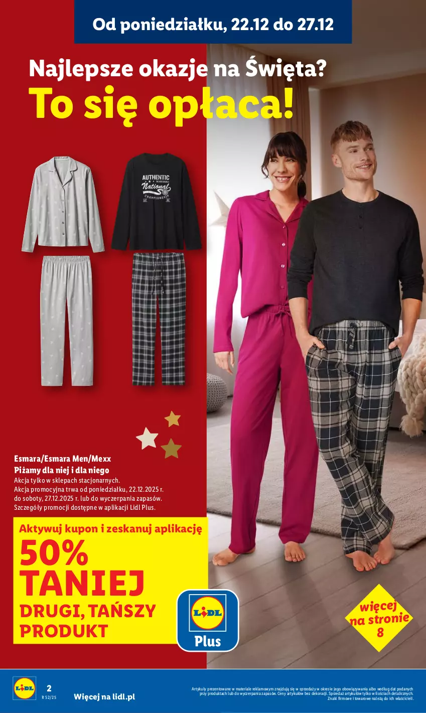 Gazetka promocyjna Lidl - GAZETKA - ważna 22.12 do 27.12.2025 - strona 4 - produkty: Mexx