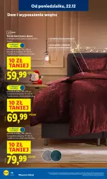 Gazetka promocyjna Lidl - GAZETKA - Gazetka - ważna od 27.12 do 27.12.2025 - strona 18 - produkty: Pościel, Pościel dwustronna, Poszewka