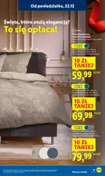 Gazetka promocyjna Lidl - GAZETKA - Gazetka - ważna od 27.12 do 27.12.2025 - strona 19 - produkty: Pościel, Pościel dwustronna, Poszewka