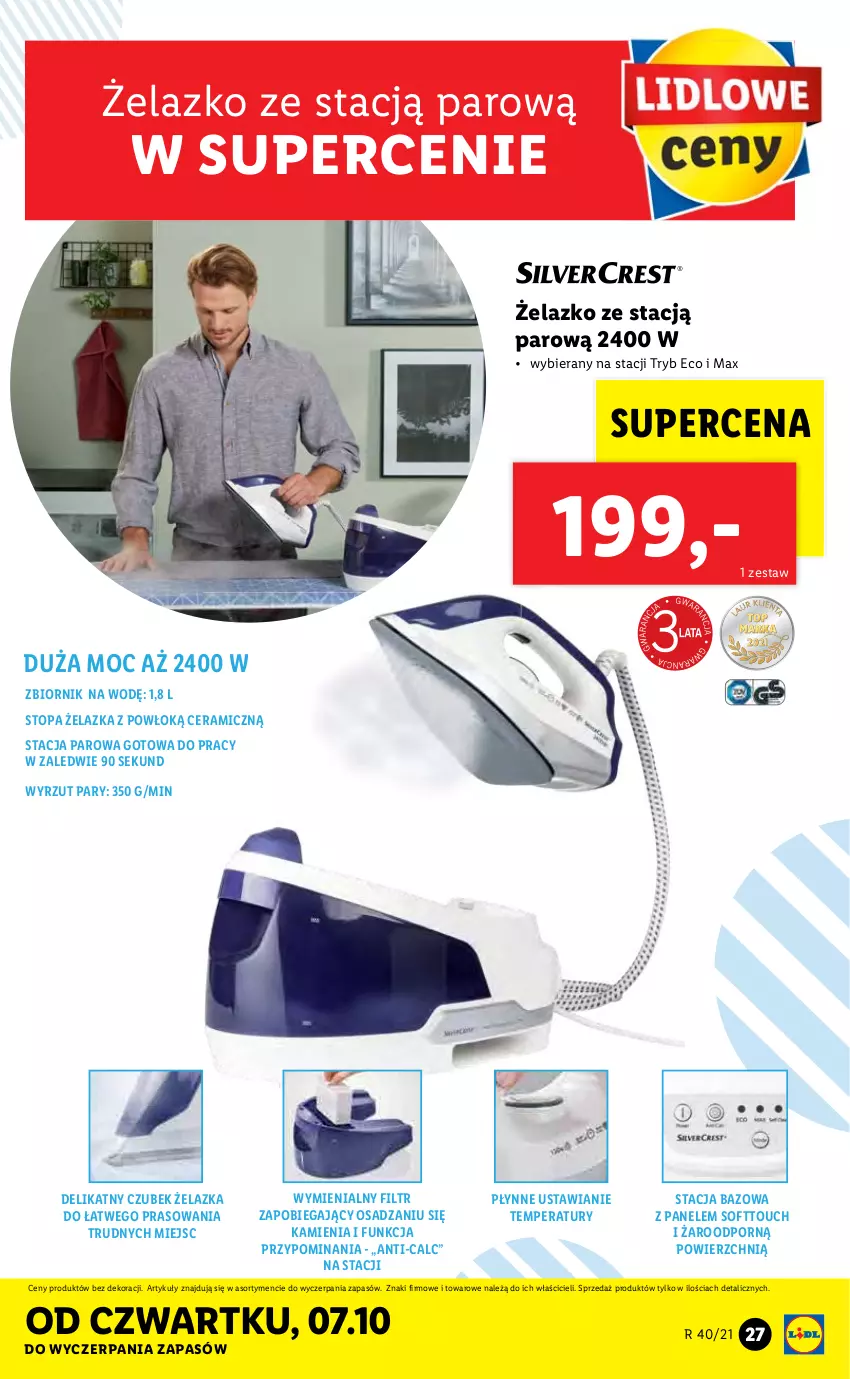 Gazetka promocyjna Lidl - GAZETKA - ważna 04.10 do 10.10.2021 - strona 27 - produkty: Por, Top