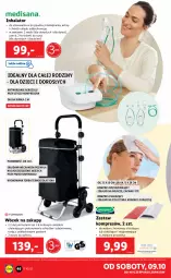 Gazetka promocyjna Lidl - GAZETKA - Gazetka - ważna od 10.10 do 10.10.2021 - strona 46 - produkty: Inhalator, Poszewka, Torba, Wózek, Dzieci, Kompresor, Wózek na zakupy