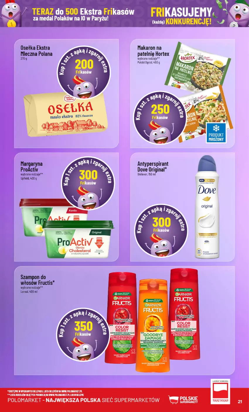 Gazetka promocyjna PoloMarket - Gazetka pomocyjna - ważna 24.07 do 30.07.2024 - strona 21 - produkty: Antyperspirant, Dove, Gin, Hortex, LANA, Laur, Makaron, Masło, Ogród, Szampon, Tera