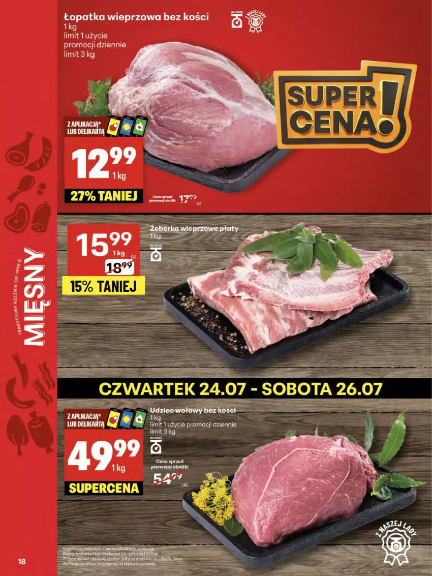Gazetka promocyjna Delikatesy Centrum - Franczyza DC30 Czwartek - ważna 24.07 do 30.07.2025 - strona 18 - produkty: LG