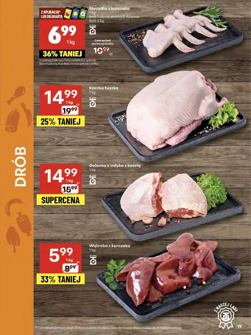 Gazetka promocyjna Delikatesy Centrum - Franczyza DC30 Czwartek - ważna 24.07 do 30.07.2025 - strona 19 - produkty: Dron, Kaczka, Koc, Rum, Tusz