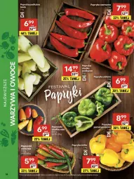 Gazetka promocyjna Delikatesy Centrum - Franczyza DC30 Czwartek - Gazetka - ważna od 30.07 do 30.07.2025 - strona 14 - produkty: Warzywa, Papryka czerwona, Papryka, Warzywa i owoce, Papryka żółta, Owoce, LG