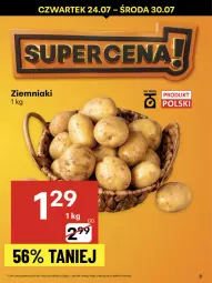 Gazetka promocyjna Delikatesy Centrum - Franczyza DC30 Czwartek - Gazetka - ważna od 30.07 do 30.07.2025 - strona 3 - produkty: Ziemniaki