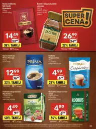 Gazetka promocyjna Delikatesy Centrum - Franczyza DC30 Czwartek - Gazetka - ważna od 30.07 do 30.07.2025 - strona 43 - produkty: Kawa rozpuszczalna, Rum, Kawa mielona, Kawa, Cappuccino, Jacobs