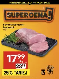 Gazetka promocyjna Delikatesy Centrum - Franczyza DC30 Czwartek - Gazetka - ważna od 30.07 do 30.07.2025 - strona 9 - produkty: Schab wieprzowy