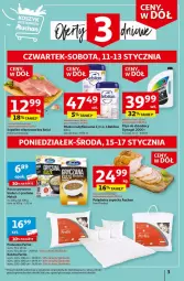 Gazetka promocyjna Auchan - Gazetka Ceny w dół Część 2 Hipermarket Auchan - Gazetka - ważna od 17.01 do 17.01.2024 - strona 3 - produkty: Polędwica, Gry, Kołdra, Mleko modyfikowane, Melvit, LANA, Poduszka, Kasza, Kasza gryczana, Płyn do chłodnic, Mleko, BEBILON