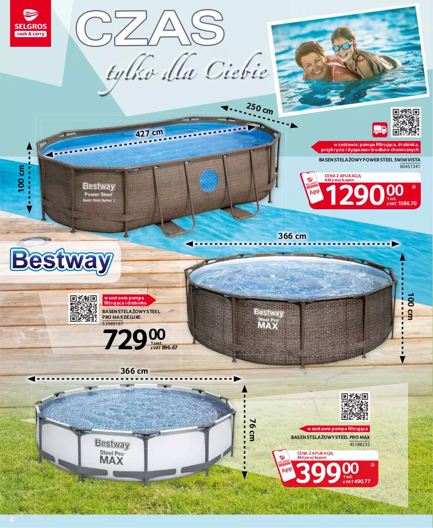 Gazetka promocyjna Selgros - Katalog Baseny - ważna 08.03 do 04.08.2021 - strona 4 - produkty: Inka, Ser