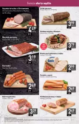 Gazetka promocyjna Stokrotka - Market - Gazetka - ważna od 24.01 do 24.01.2024 - strona 6 - produkty: Piec, Chrzan, Kiełbasa wiejska, Warzywa, Sok, Sokołów, Parówki, Parówki z szynki, Szynka, Boczek, Basia, Owoce, Schab pieczony, Kiełbasa, Bianka, Mięso, Fa