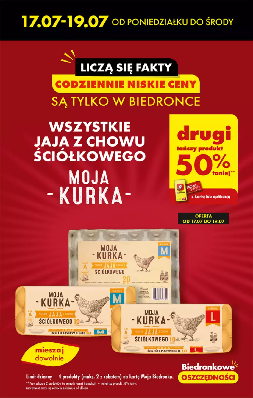 Gazetka promocyjna Biedronka - Od poniedzialku - ważna 17.07 do 22.07.2023 - strona 7 - produkty: Dron, Fa, Jaja, Rosie