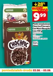 Gazetka promocyjna Topaz - Gazetka - Gazetka - ważna od 05.08 do 05.08.2026 - strona 3 - produkty: Cheerios, Nesquik, Lion, Danio, Cini Minis