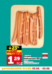 Gazetka promocyjna Topaz - Gazetka - Gazetka - ważna od 05.08 do 05.08.2026 - strona 5 - produkty: Sok, Sokołów, Parówki