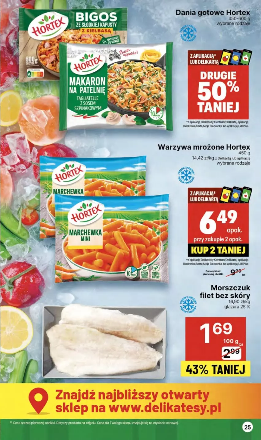 Gazetka promocyjna Delikatesy Centrum - NOWA GAZETKA Delikatesy Centrum od 16 maja! 16-22.05.2024 - ważna 16.05 do 22.05.2024 - strona 25 - produkty: Bigos, Dell, Dron, Glazura, Hortex, Lazur, Rum, Szpinak, Tagliatelle, Warzywa