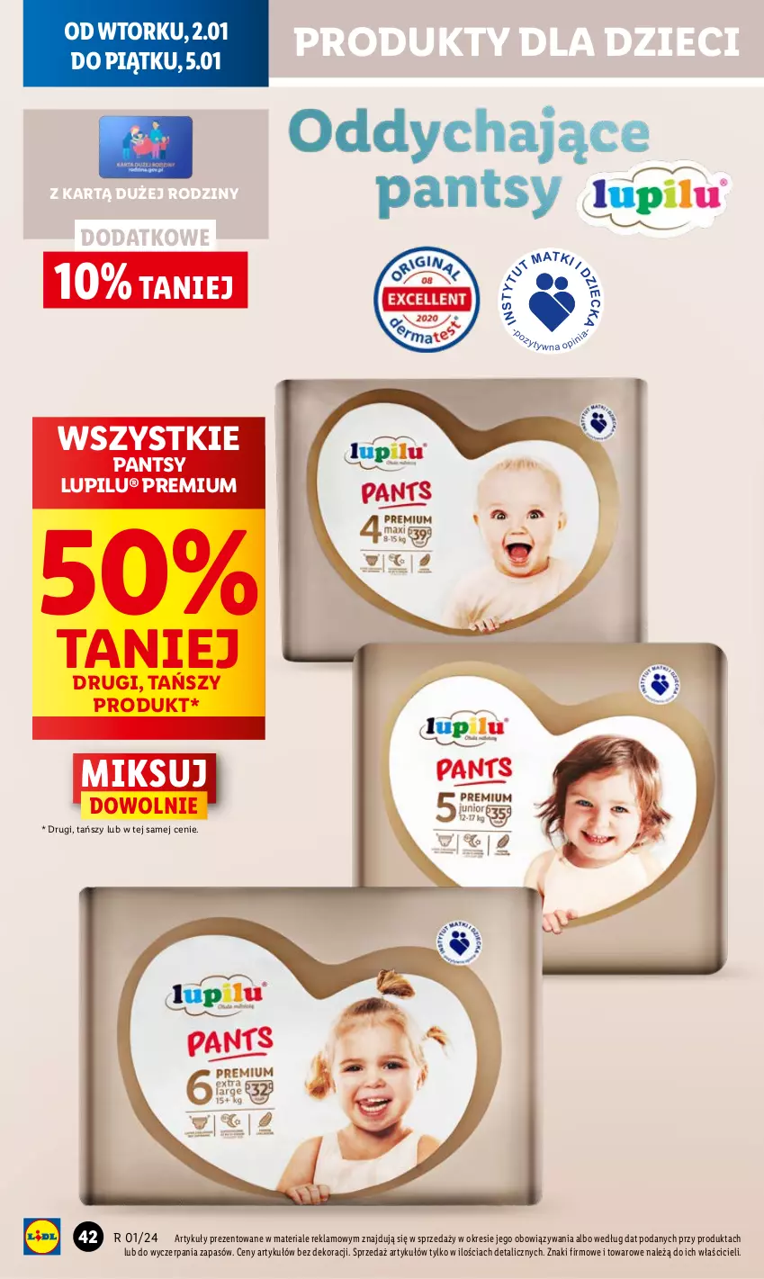 Gazetka promocyjna Lidl - GAZETKA - ważna 02.01 do 03.01.2024 - strona 44 - produkty: Dzieci