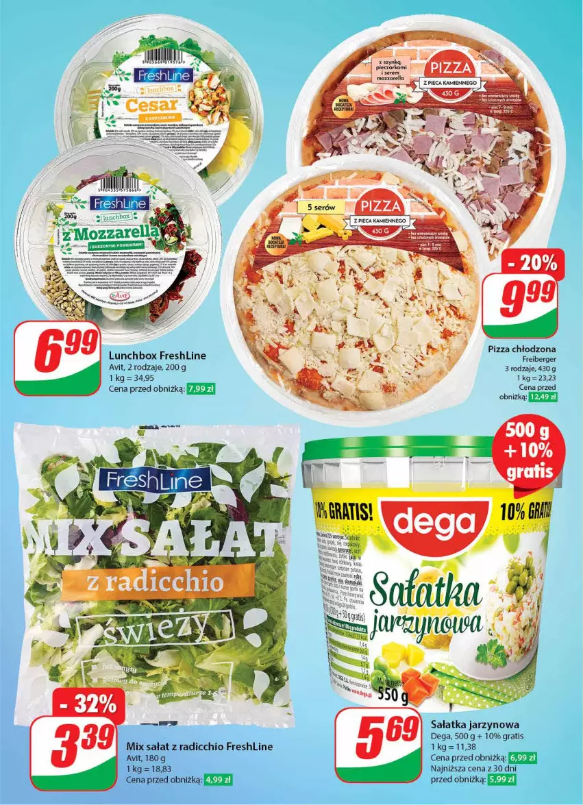 Gazetka promocyjna Dino - Gazetka 2 - ważna 09.01 do 16.01.2024 - strona 34 - produkty: Dega, Gra, Piec, Pieczarka, Pizza, Sałat, Sałatka