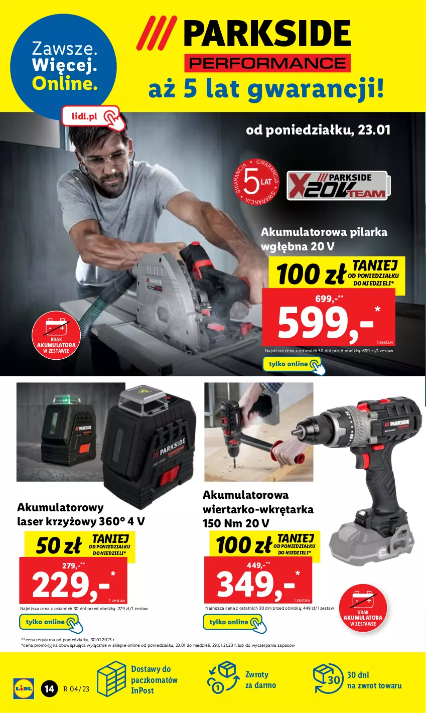 Gazetka promocyjna Lidl - GAZETKA - ważna 23.01 do 29.01.2023 - strona 16 - produkty: Akumulator, Laser krzyżowy, Ser, Tarka, Wkręt, Wkrętarka, Zestaw akumulatorowy