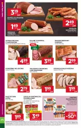 Gazetka promocyjna Stokrotka - Market - Gazetka - ważna od 23.10 do 23.10.2024 - strona 6 - produkty: Chrzan, Polędwica, Sos, Sok, Ser, Salami, Parówki, Pasztet, Szynka, Salami z papryką, Boczek, Kiełbasa biała, Kiełbasa, HP