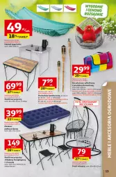 Gazetka promocyjna Auchan - Gazetka 30 Lat Hipermarket Auchan - Gazetka - ważna od 06.05 do 06.05.2026 - strona 13 - produkty: Hama, Koc, Stojak, Stolik, Materac, Tera, Tran, Fotel