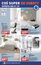 Gazetka promocyjna Aldi - Artykuły przemysłowe i tekstylia - Gazetka - ważna od 21.10 do 21.10.2023 - strona 10 - produkty: Por, Mop, Mop parowy, Budzik, Tran, Sport, Wózek, Narożnik, Wózek transportowy, Dywan