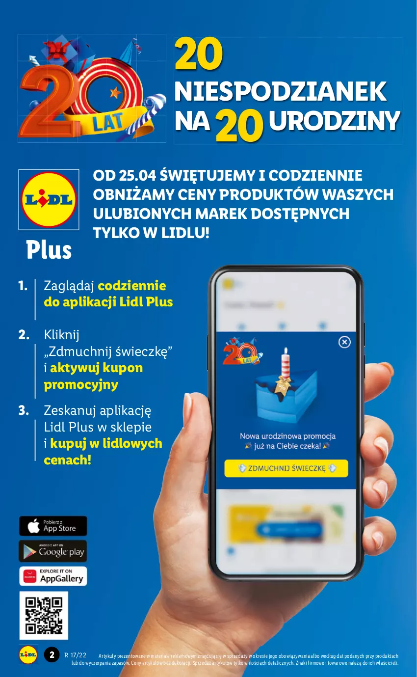 Gazetka promocyjna Lidl - GAZETKA - ważna 25.04 do 27.04.2022 - strona 2