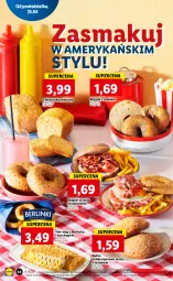 Gazetka promocyjna Lidl - GAZETKA - Gazetka - ważna od 27.04 do 27.04.2022 - strona 44 - produkty: Ketchup, Rust, Hamburger, Sezam, Burger, Bułka hamburger, Chleb, Bułka