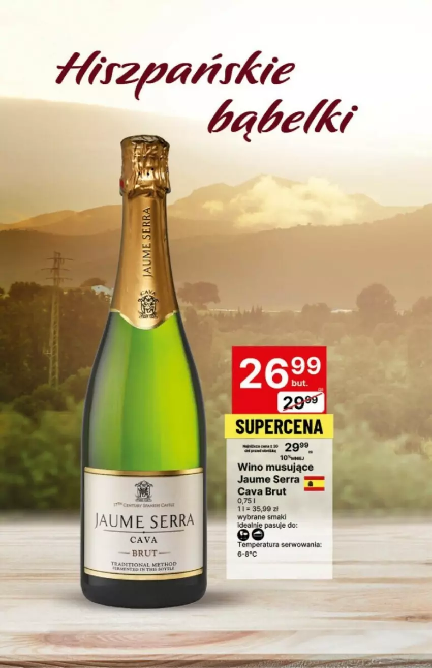 Gazetka promocyjna Delikatesy Centrum - ważna 23.11 do 06.12.2023 - strona 25 - produkty: Mus, Ser, Wino, Wino musujące