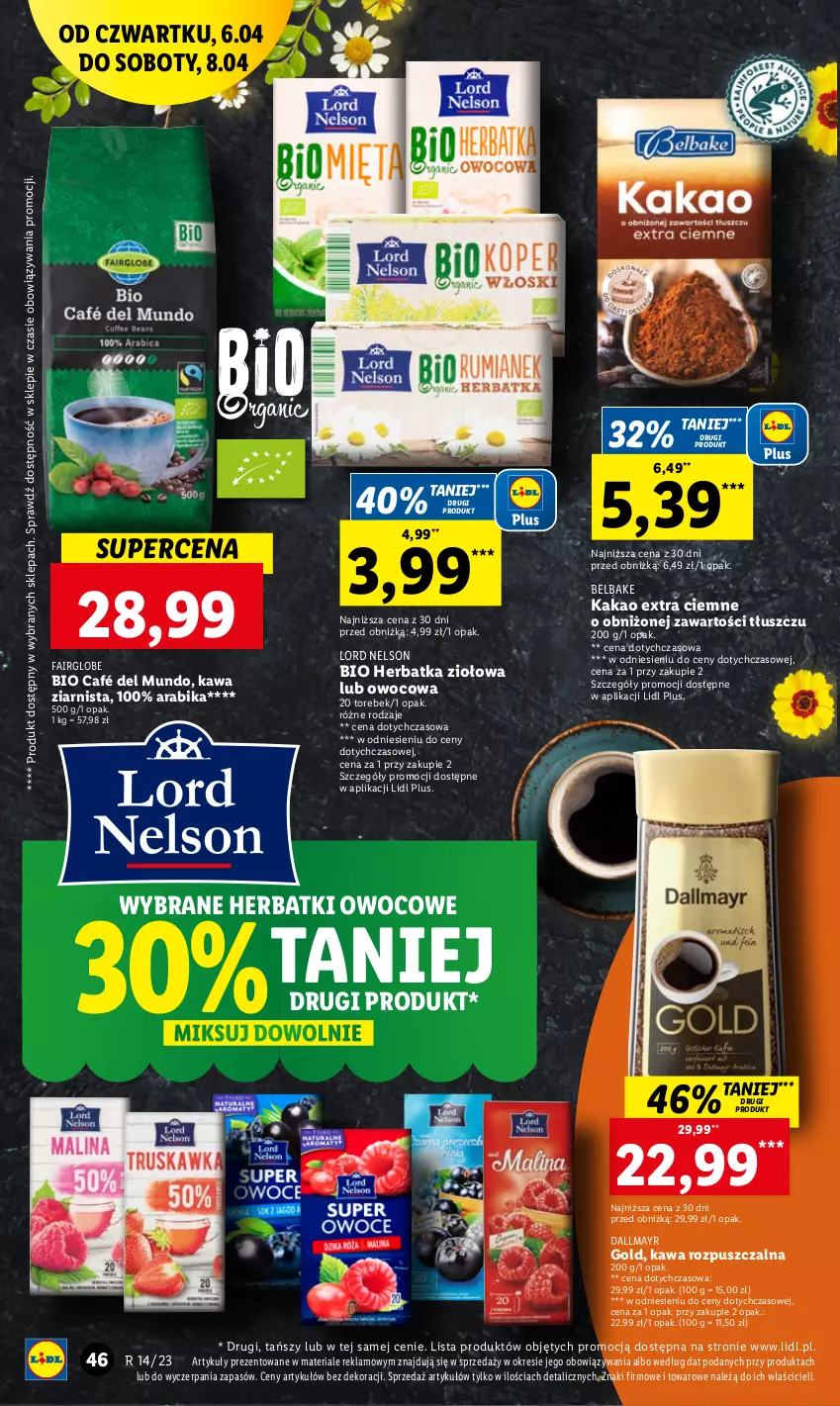 Gazetka promocyjna Lidl - GAZETKA - ważna 06.04 do 08.04.2023 - strona 48 - produkty: Dallmayr, Fa, Kakao, Kawa, Kawa rozpuszczalna, Kawa ziarnista