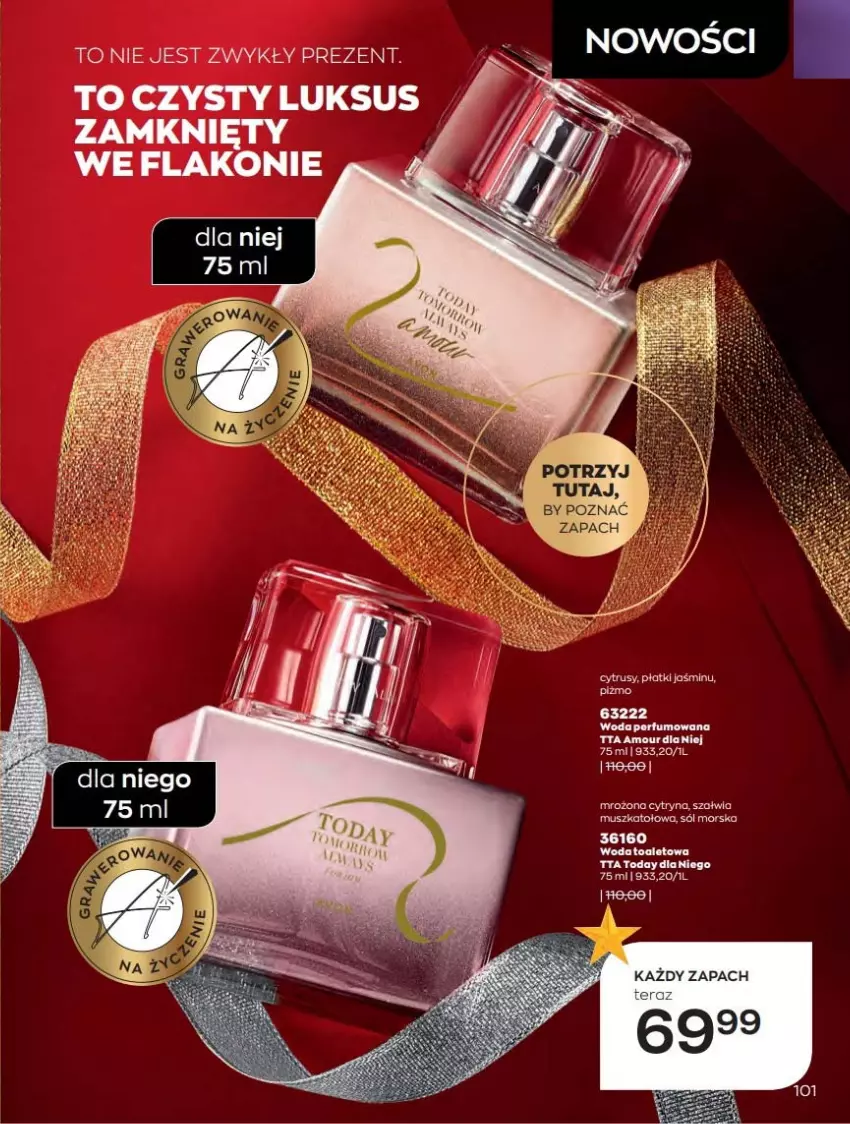 Gazetka promocyjna Avon - Katalog Avon 12/2021 kampania grudzień - ważna 01.12 do 31.12.2021 - strona 101 - produkty: Fa, Mus, Perfum, Sól, Woda, Woda toaletowa