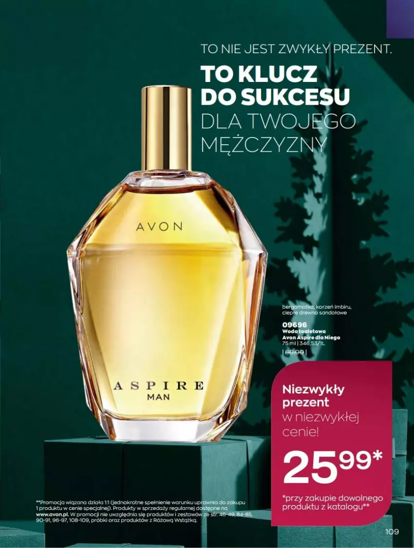 Gazetka promocyjna Avon - Katalog Avon 12/2021 kampania grudzień - ważna 01.12 do 31.12.2021 - strona 109 - produkty: Imbir