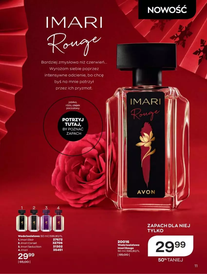 Gazetka promocyjna Avon - Katalog Avon 12/2021 kampania grudzień - ważna 01.12 do 31.12.2021 - strona 11 - produkty: Koc, Mus, Róża