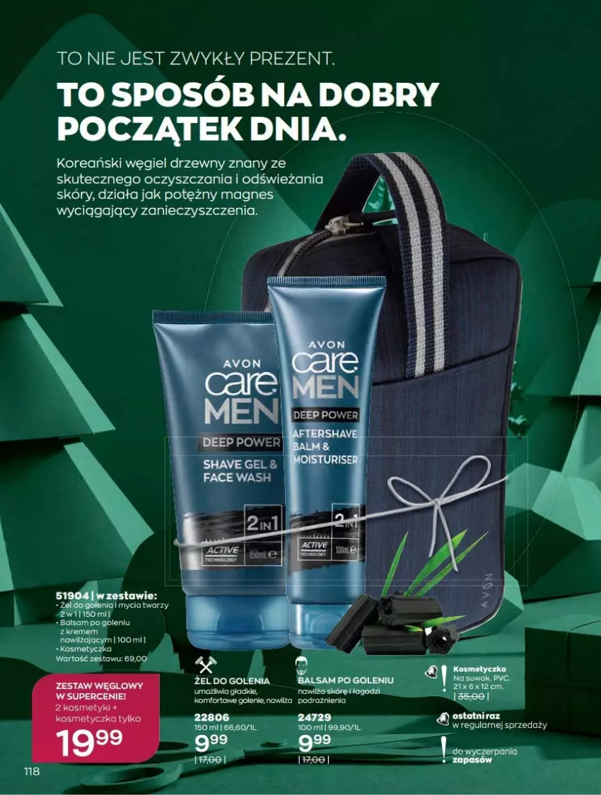 Gazetka promocyjna Avon - Katalog Avon 12/2021 kampania grudzień - ważna 01.12 do 31.12.2021 - strona 118 - produkty: Węgiel drzewny